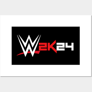 WWE 2K24 Merch Posters and Art